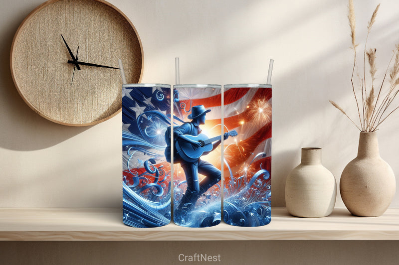 4th of July Tumbler Wrap Bundle 123 - CraftNest - Digital Crafting and Art