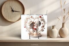 Valentine Tumbler Wrap Bundle 22 - CraftNest - Digital Crafting and Art