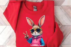 Hip Hop Bunny Easter Clipart Bundle - CraftNest - Digital Crafting and Art