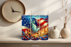 4th of July Tumbler Wrap Bundle 26 - CraftNest - Digital Crafting and Art