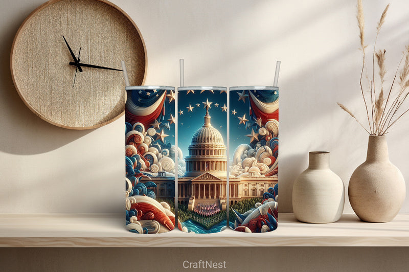 4th of July Tumbler Wrap Bundle 10 - CraftNest - Digital Crafting and Art
