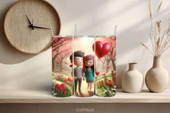 Valentine Tumbler Wrap Bundle 71 - CraftNest - Digital Crafting and Art