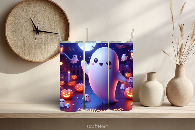 Halloween Tumbler Wrap Bundle 17 - CraftNest - Digital Crafting and Art