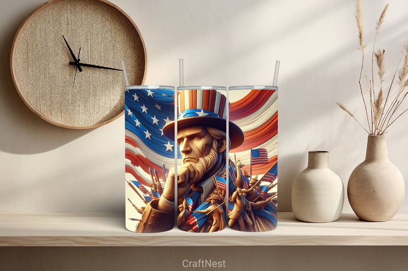 4th of July Tumbler Wrap Bundle 112 - CraftNest - Digital Crafting and Art