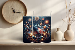4th of July Tumbler Wrap Bundle 125 - CraftNest - Digital Crafting and Art