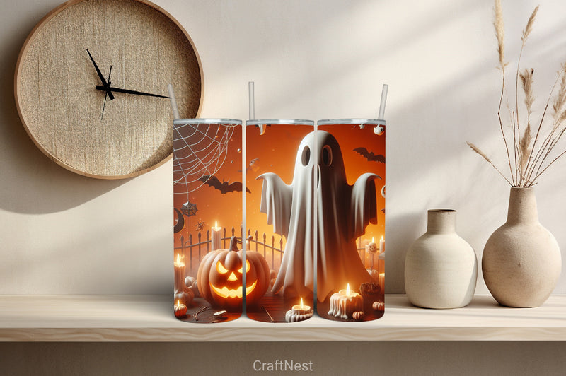 Halloween Tumbler Wrap Bundle 16 - CraftNest - Digital Crafting and Art