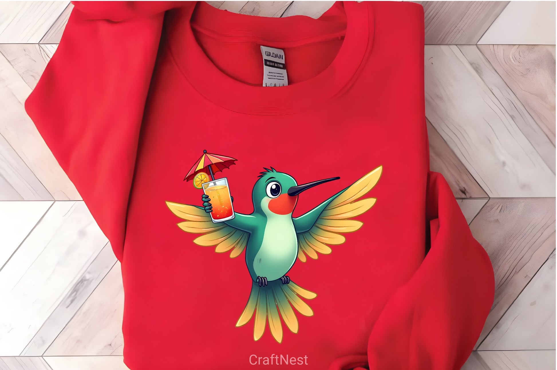 Cute Dabbing Hummingbird Clipart - CraftNest - Digital Crafting and Art