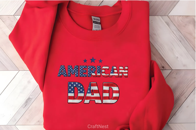 4th of July American Dad Clipart Bundle - CraftNest - Digital Crafting and Art