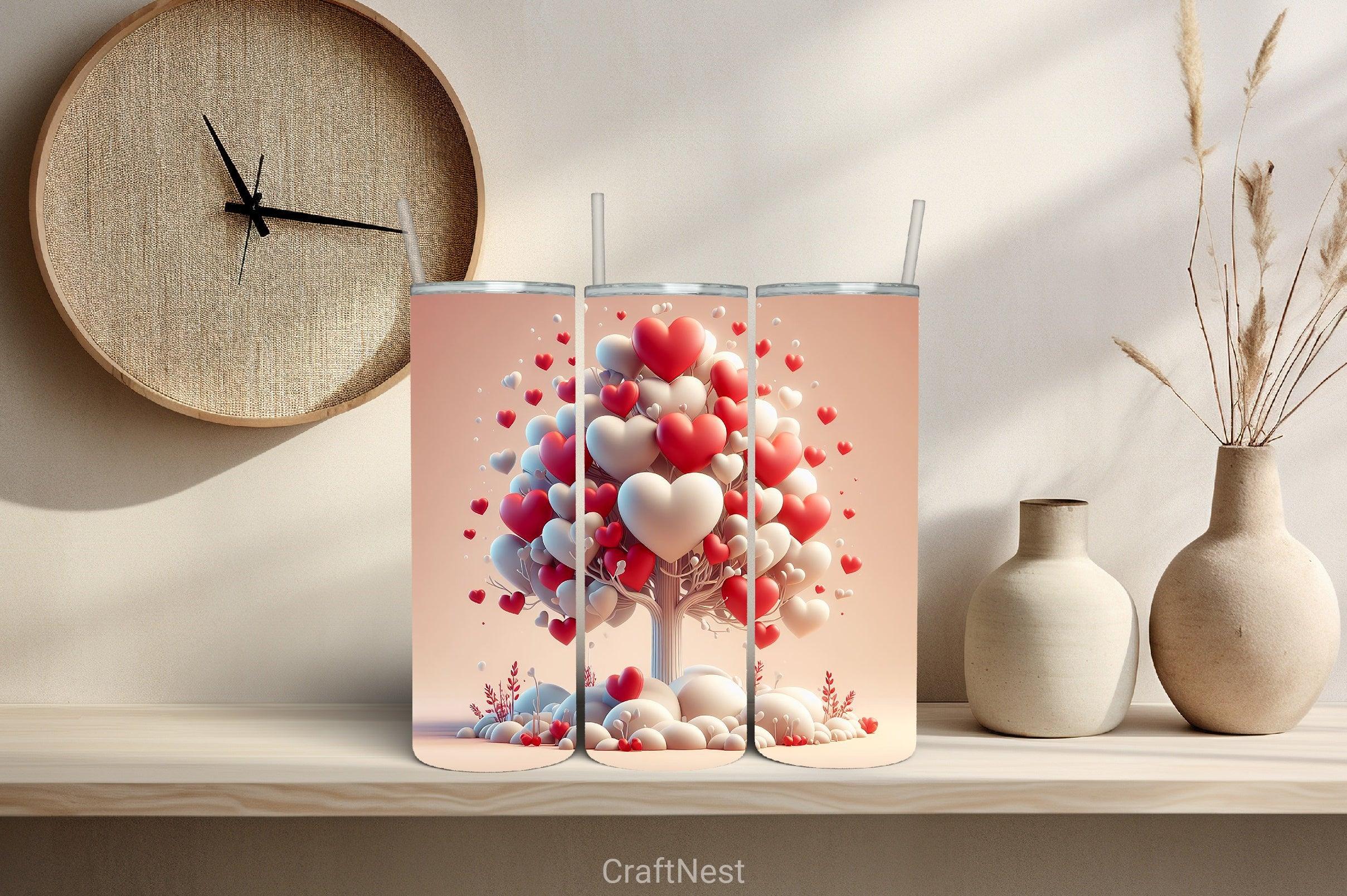 Valentine Tumbler Wrap Bundle 50 - CraftNest - Digital Crafting and Art