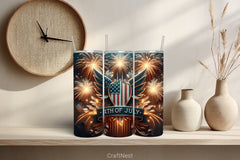 4th of July Tumbler Wrap Bundle 47 - CraftNest - Digital Crafting and Art