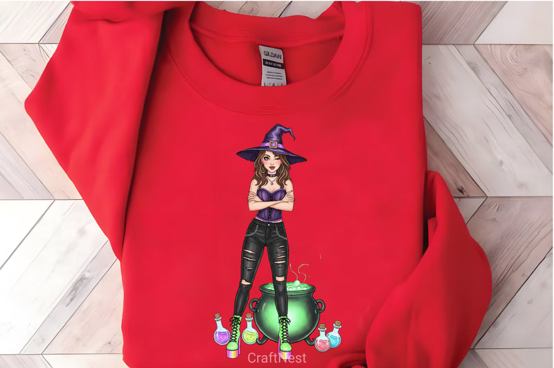 Edgy Witch Cauldron Clipart Bundle - CraftNest - Digital Crafting and Art