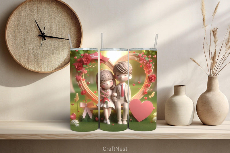 Valentine Tumbler Wrap Bundle 46 - CraftNest - Digital Crafting and Art