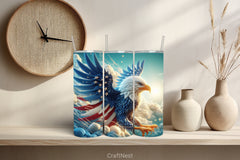 4th of July Tumbler Wrap Bundle 124 - CraftNest - Digital Crafting and Art