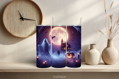 Halloween Tumbler Wrap Bundle 21 - CraftNest - Digital Crafting and Art