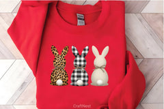 Girly Easter Bunny Clipart Bundle - CraftNest - Digital Crafting and Art