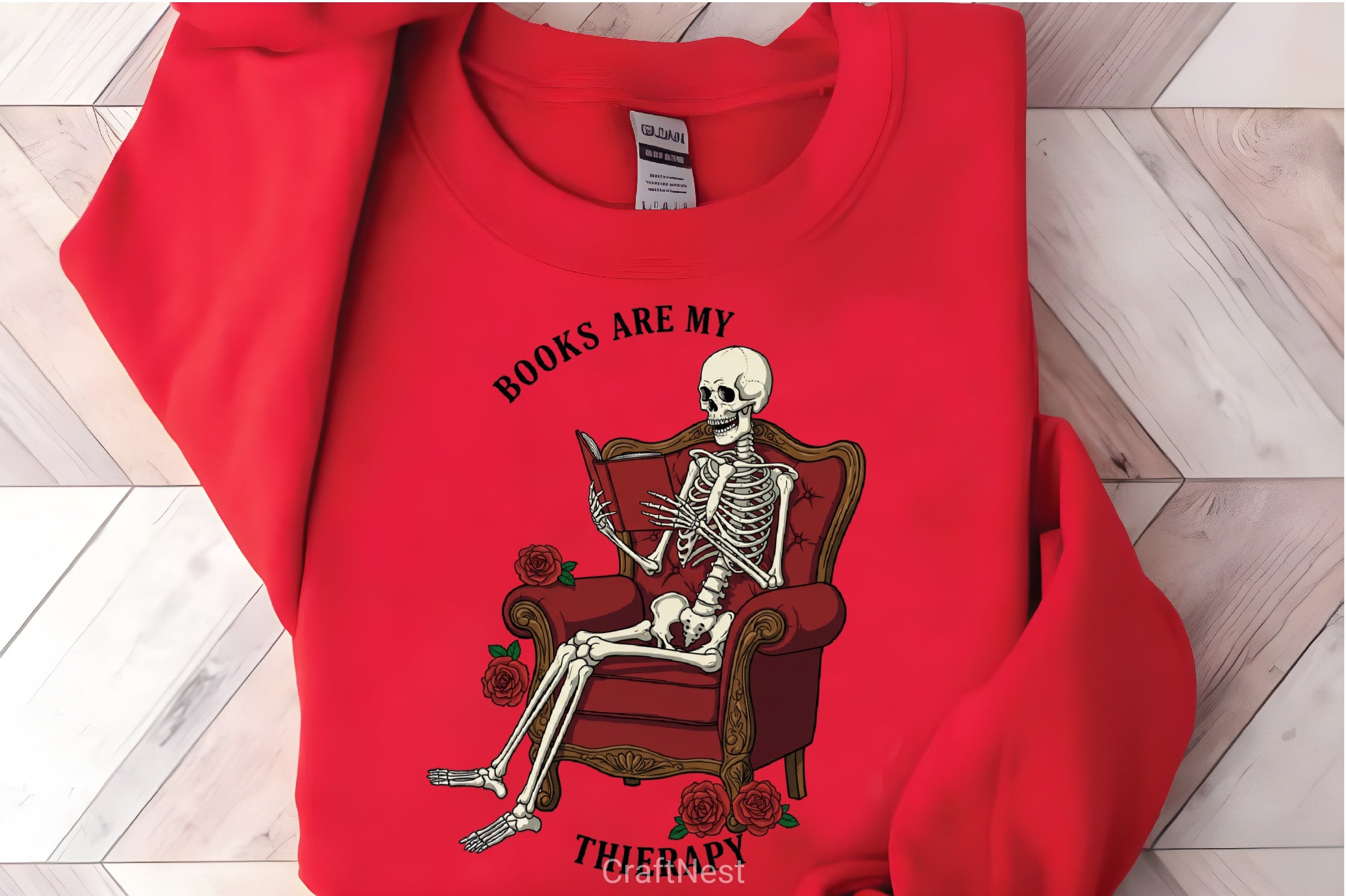 Book Therapy Funny Lover Clipart Bundle - CraftNest - Digital Crafting and Art