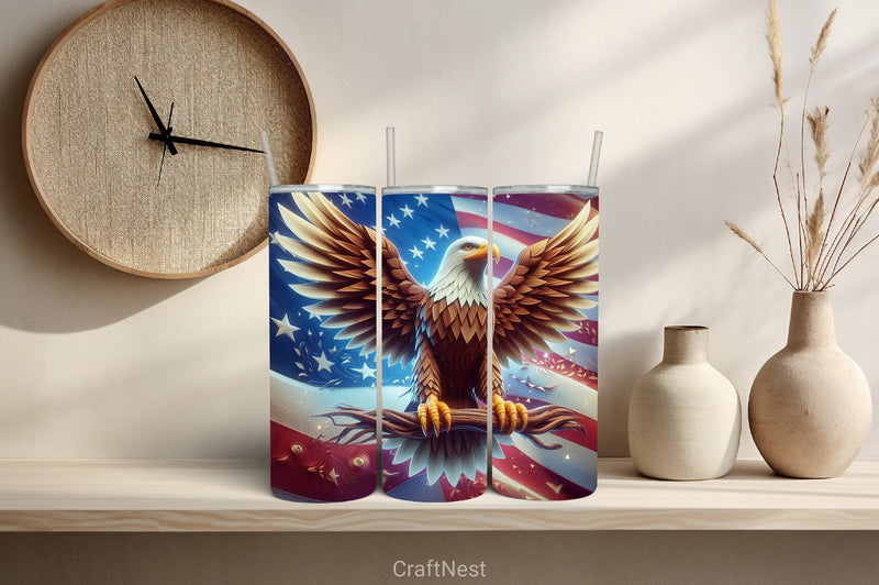 4th of July Tumbler Wrap Bundle 107 - CraftNest - Digital Crafting and Art
