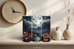 Halloween Tumbler Wrap Bundle 37 - CraftNest - Digital Crafting and Art