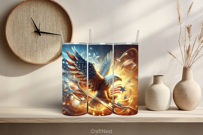 4th of July Tumbler Wrap Bundle 12 - CraftNest - Digital Crafting and Art