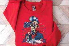 Fourth of July Skeleton Clipart Bundle - CraftNest - Digital Crafting and Art