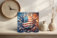 4th of July Tumbler Wrap Bundle 32 - CraftNest - Digital Crafting and Art