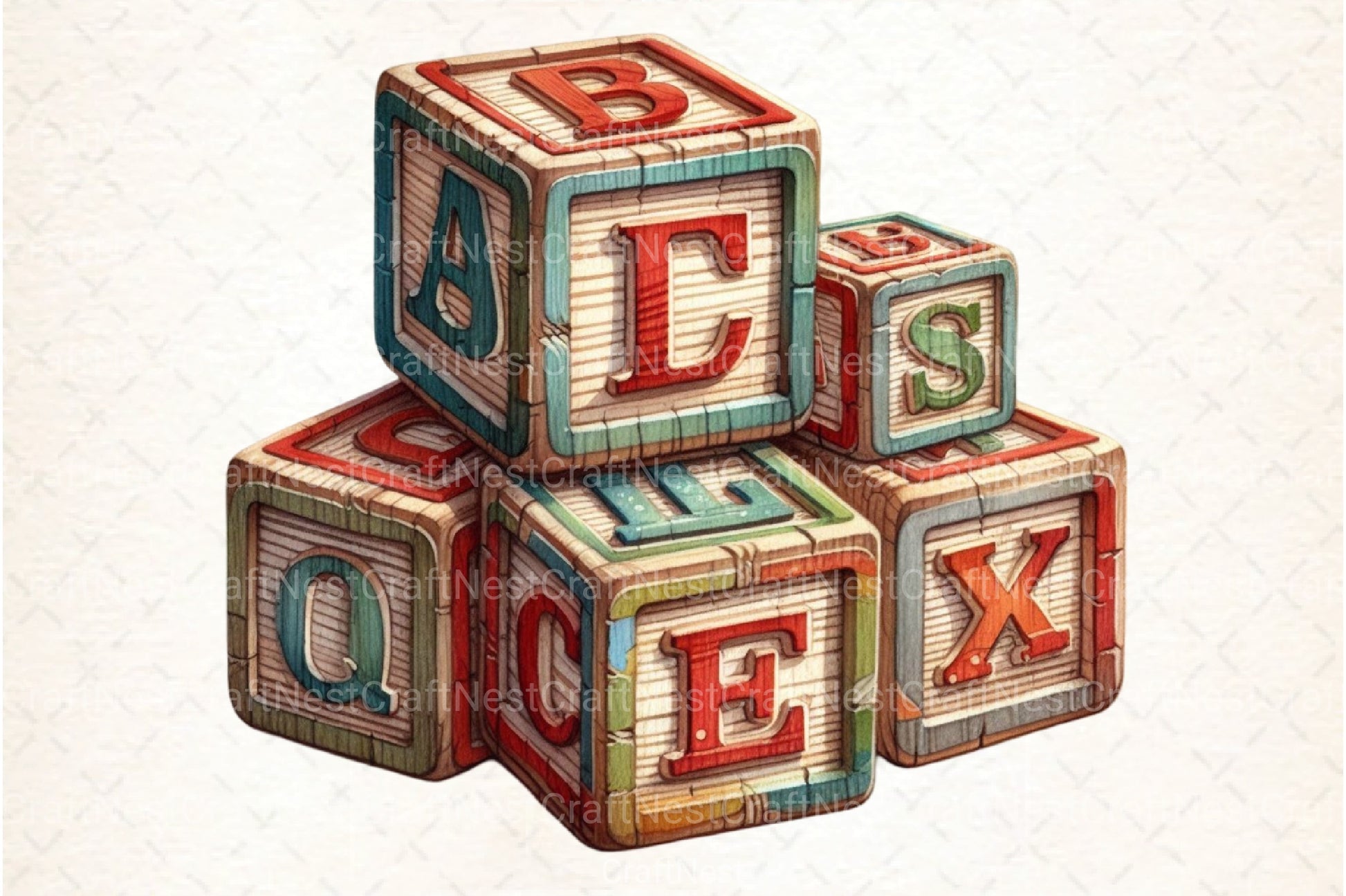 Vintage Back to School Clipart Bundle - CraftNest - Digital Crafting and Art