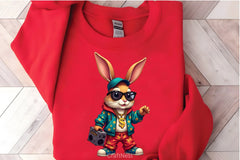 Hip Hop Bunny Easter Clipart Bundle 3 - CraftNest - Digital Crafting and Art