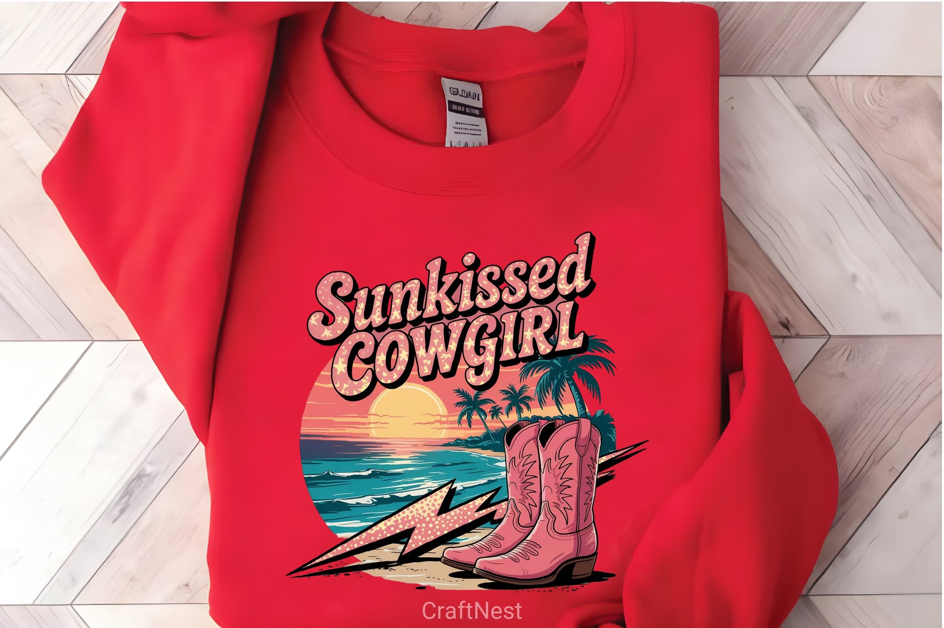 Vintage Sunkissed Cowgirl Clipart Bundle 1 - CraftNest - Digital Crafting and Art