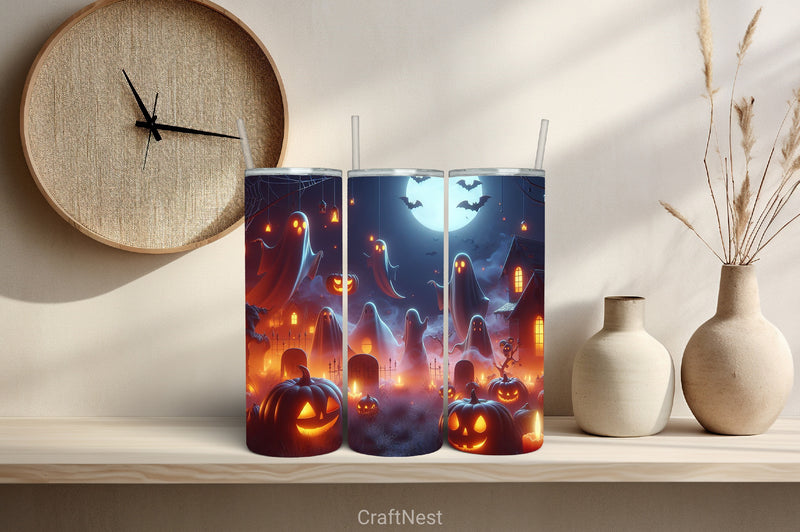 Halloween Tumbler Wrap Bundle 38 - CraftNest - Digital Crafting and Art