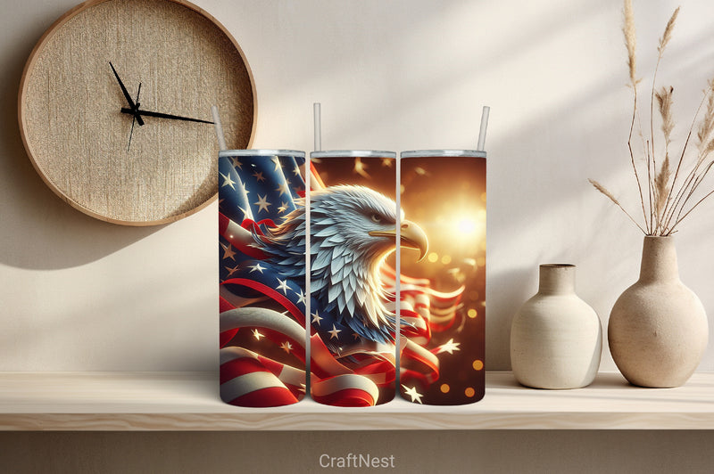 4th of July Tumbler Wrap Bundle 84 - CraftNest - Digital Crafting and Art