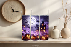 Halloween Tumbler Wrap Bundle 52 - CraftNest - Digital Crafting and Art