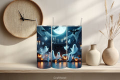 Halloween Tumbler Wrap Bundle 57 - CraftNest - Digital Crafting and Art