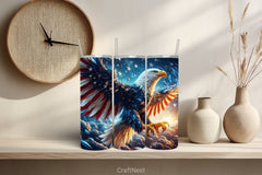 4th of July Tumbler Wrap Bundle 31 - CraftNest - Digital Crafting and Art