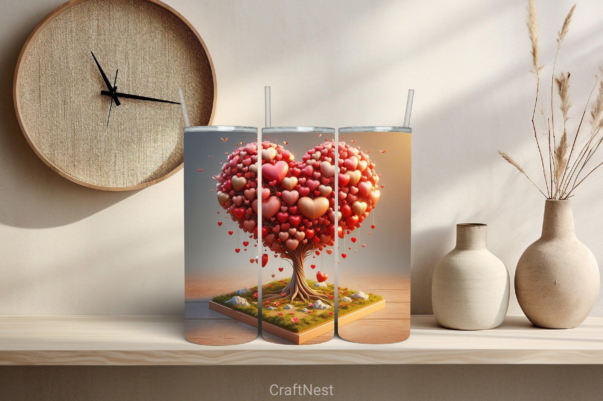 Valentine Tumbler Wrap Bundle 43 - CraftNest - Digital Crafting and Art