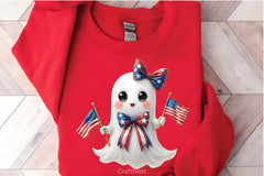 American Flag Ghost Clipart Bundle - CraftNest - Digital Crafting and Art