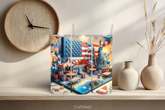 4th of July Tumbler Wrap Bundle 29 - CraftNest - Digital Crafting and Art