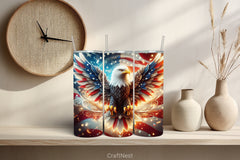 4th of July Tumbler Wrap Bundle 36 - CraftNest - Digital Crafting and Art