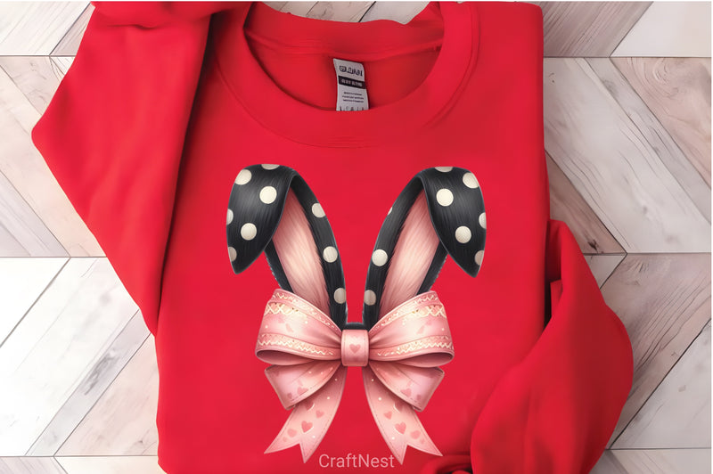 Easter Coquette Leopard Bow Clipart Bundle - CraftNest - Digital Crafting and Art