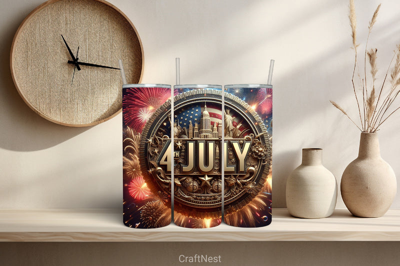 4th of July Tumbler Wrap Bundle 128 - CraftNest - Digital Crafting and Art