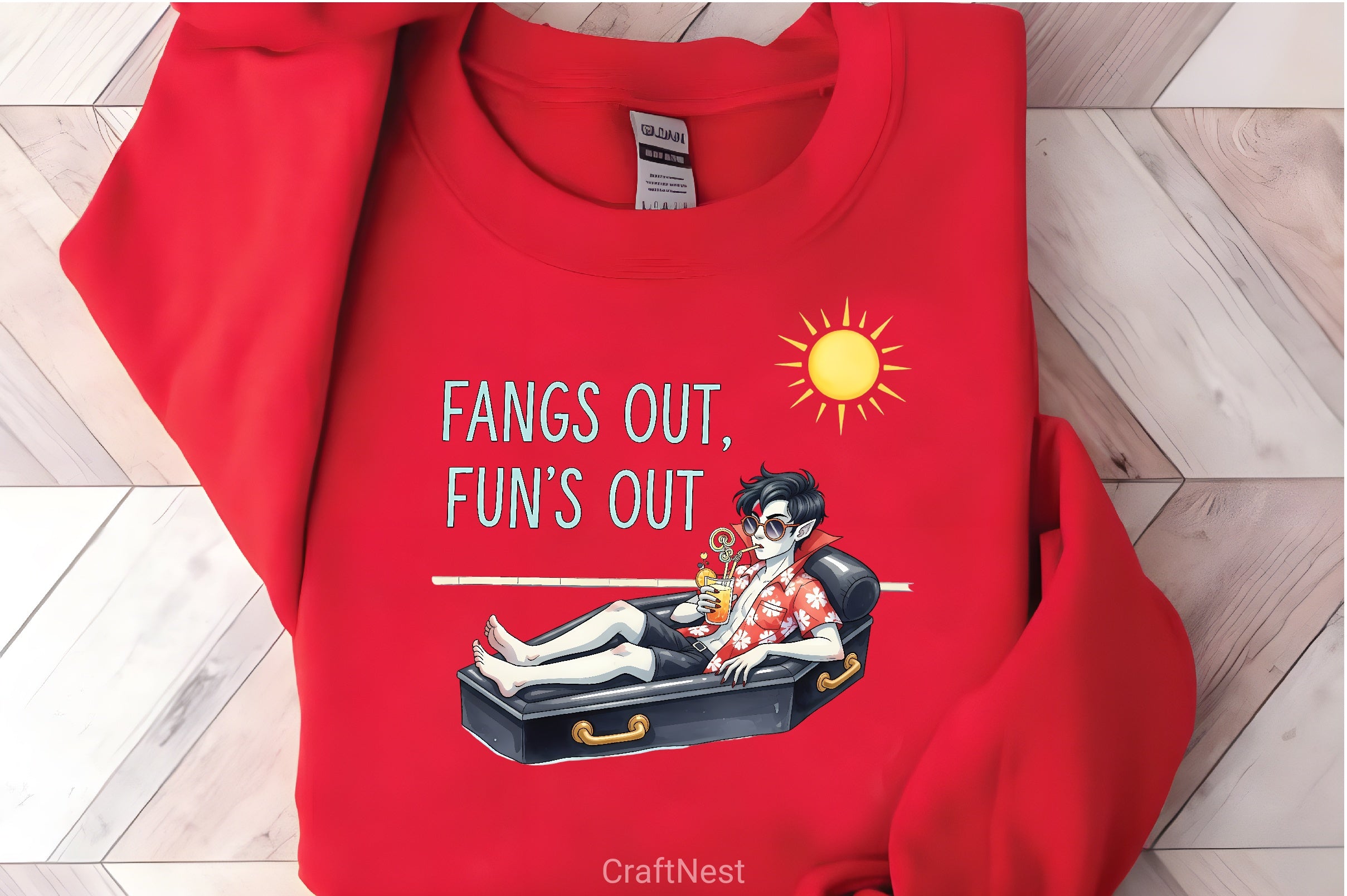 Summer Vampire Vibes Clipart Bundle - CraftNest - Digital Crafting and Art