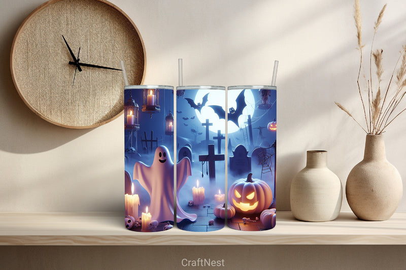 Halloween Tumbler Wrap Bundle 49 - CraftNest - Digital Crafting and Art
