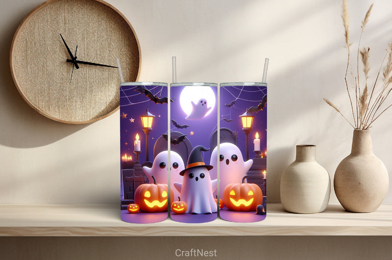 Halloween Tumbler Wrap Bundle 39 - CraftNest - Digital Crafting and Art