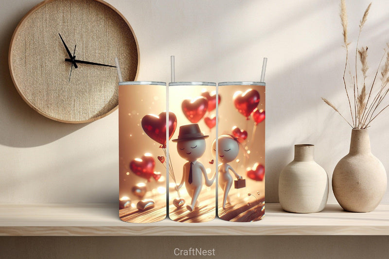 Valentine Tumbler Wrap Bundle 25 - CraftNest - Digital Crafting and Art