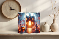 Halloween Tumbler Wrap Bundle 34 - CraftNest - Digital Crafting and Art