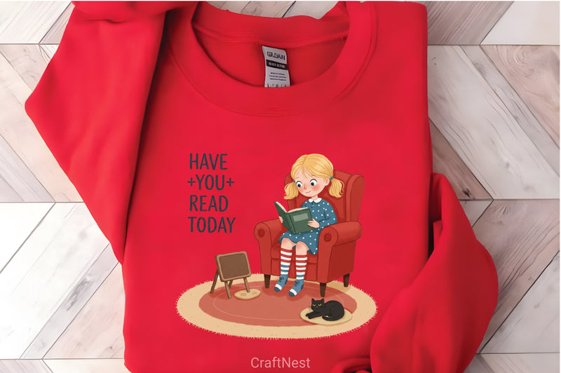 Funny Book Lover Clipart Bundle 55 - CraftNest - Digital Crafting and Art