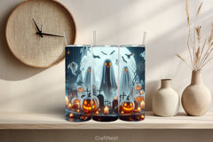 Halloween Tumbler Wrap Bundle 36 - CraftNest - Digital Crafting and Art