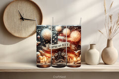 4th of July Tumbler Wrap Bundle 46 - CraftNest - Digital Crafting and Art