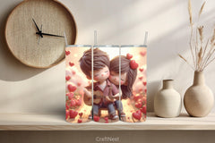 Valentine Tumbler Wrap Bundle 56 - CraftNest - Digital Crafting and Art