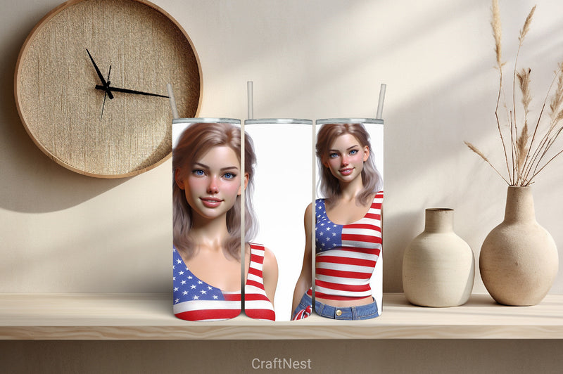 4th of July Tumbler Wrap Bundle 5 - CraftNest - Digital Crafting and Art