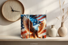 4th of July Tumbler Wrap Bundle 13 - CraftNest - Digital Crafting and Art